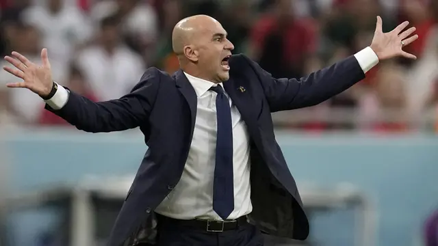 Foto: Aksi Menawan Para Pemain Maroko Bikin Sisa-sisa Generasi Emas Belgia Tak Berkutik di Piala Dunia 2022