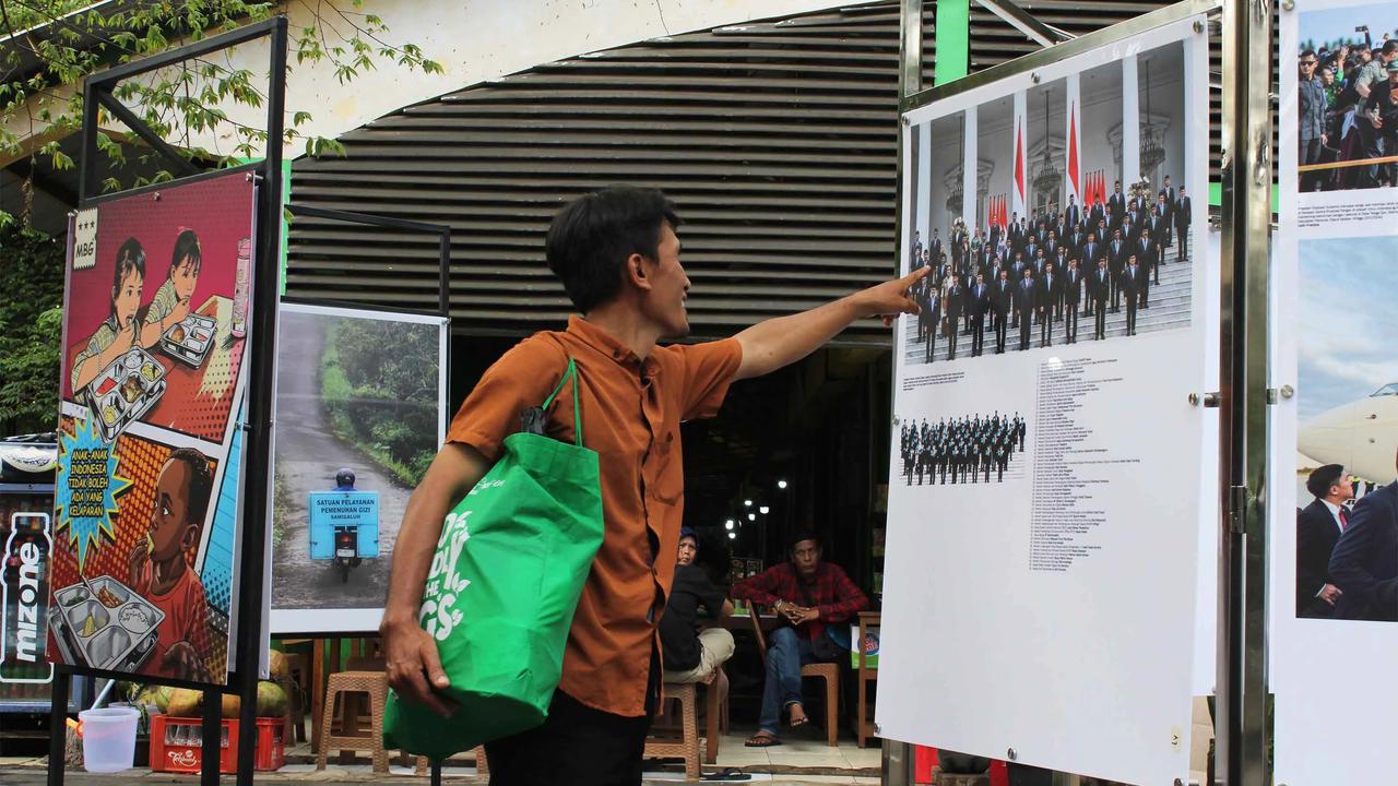 FOTO: Pameran Jurnalistik Haluan Merah di Ruang Publik Ragunan