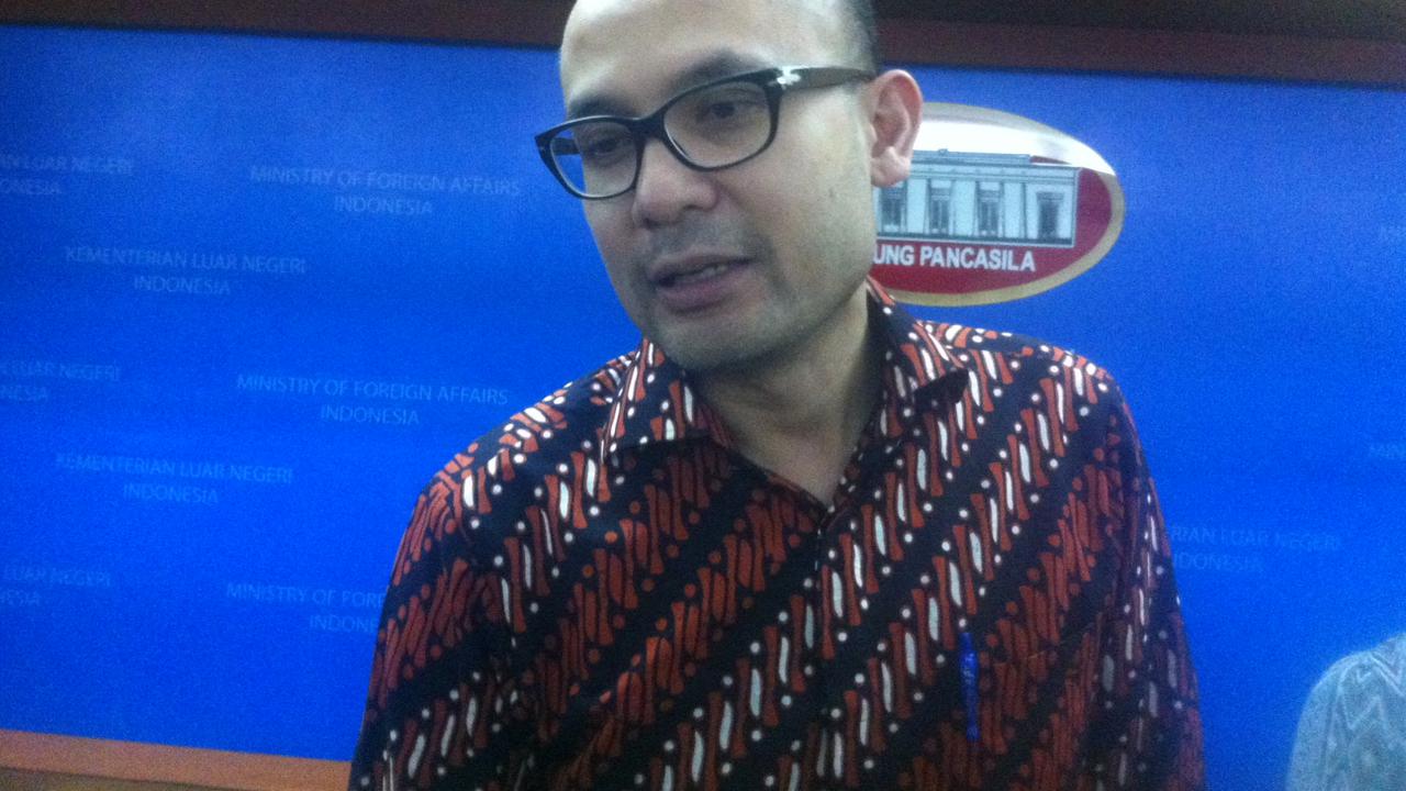 Juru Bicara Kementerian Luar Negeri Arrmanatha Nasir.
