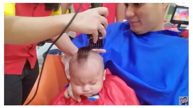 Usai Bikin Paula Menangis, Ini 7 Potret Kiano Tiger Wong Potong Rambut Lagi