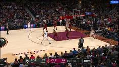 Berita video game recap NBA 2017-2018 antara Cleveland Cavaliers melawan Toronto Raptors dengan skor 132-129.