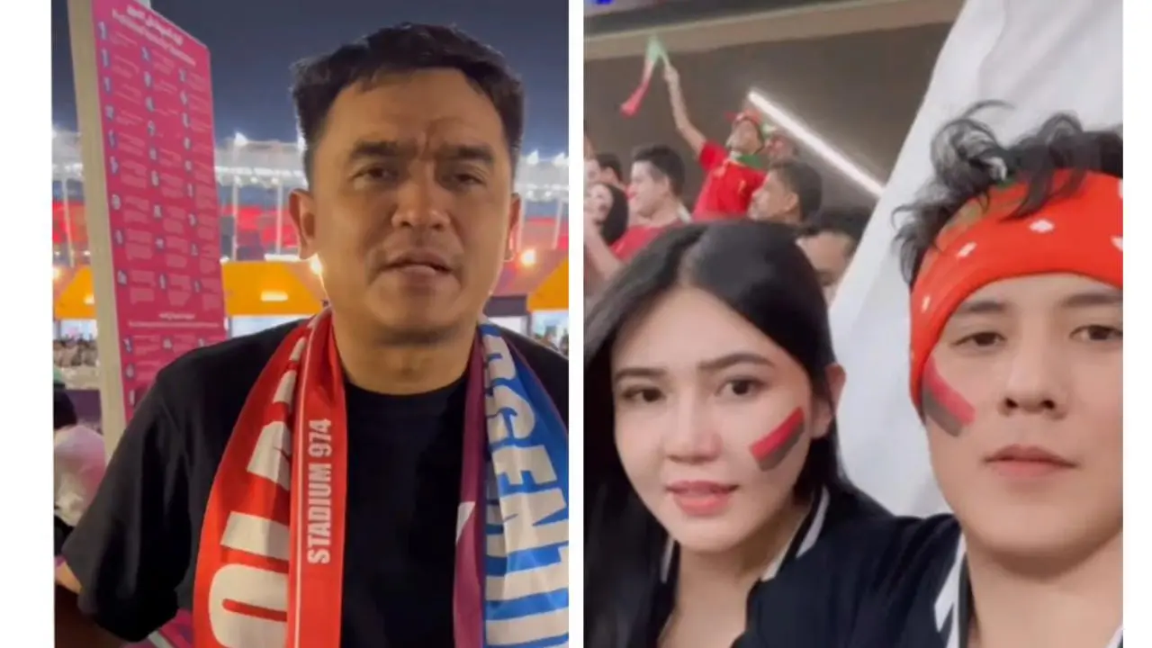 Curi Perhatian, Ini 6 Potret Artis yang Nonton Piala Dunia 2022 di Qatar