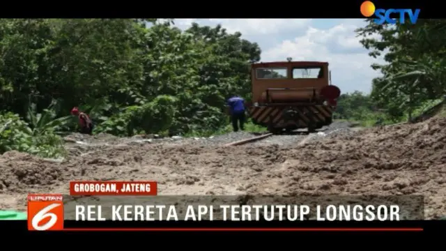 Sebelumnya, pada Sabtu, 17 Februari 2018, kawasan ini diterjang longsor yang panjangnya mencapai 30 meter. Rel sempat menggantung karena tanah yang dijadikan tumpuan rel ambles terbawa longsor.