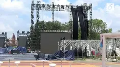 Di Palembang panitia daerah Asian Games, juga menggelar acara penutupan pesta olahraga asia ke 18, untuk para atlet dan oficial peserta, serta masyarakat yang terundang, dan mengambil tema Ferewell Night Palembang.