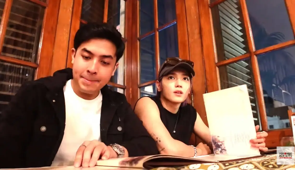Taeyong NCT dan Jerome Polin (Foto: YouTube/ NihongoMantappu)