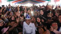 Ribuan warga Sirenja, Kabupaten Donggala, Sulawesi Tengah (Sulteng) antusias menghadiri sambung rasa bersama bakal calon Gubernur (bakal Cagub) dan bakal calon Wakil Gubernur (bakal Cawagub) Anwar-Reny. (Ist)