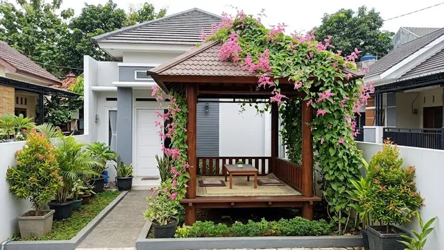 14 Tanaman Rambat yang Cocok untuk Gazebo, Suasana Sejuk Sepanjang Hari