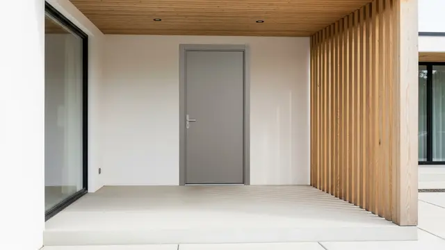 Pilihan Pintu Teras Aluminium Minimalis