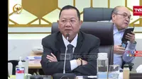 Ketua Komisi IV DPR RI Sudin dalam Rapat Kerja dengan Menteri Pertanian Syahrul Yasin Limpo, di kantor DPR, Senin (16/1/2023).