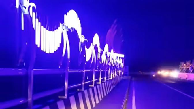 Tugu Perbatasan Sukabumi Rp1,9 Miliar Jadi Sorotan Warga karena Desain Kontroversial