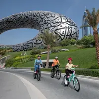 Beberapa aktivitas olahraga yang tersedia di Dubai Fitness Challenge 2025. (foto: DFC.dok)