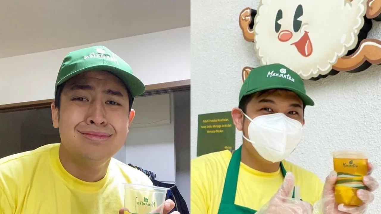 Jehian Panangian dan Jerome Polin Bisnis Minuman Teh
