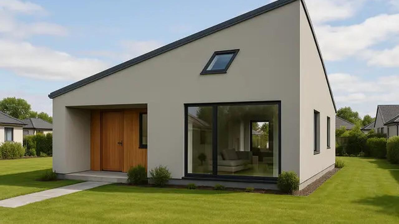 6 Rumah Minimalis 1 Lantai Atap Miring, Bikin Hunian Tampak Elegan