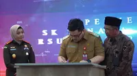 Mas Dhito Resmikan Gedung Baru RSKK, Dorong SDM Tingkatkan Pelayanan