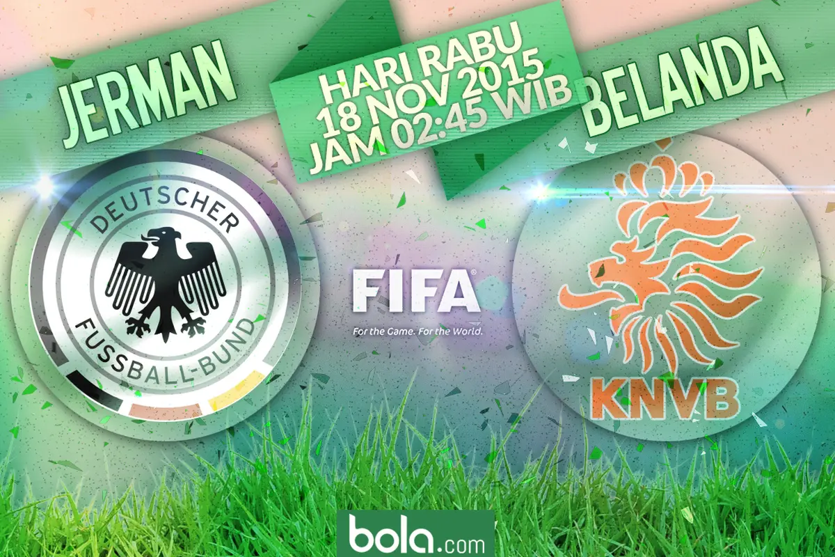 Jerman vs Belanda (Bola.com/Samsu Hadi)