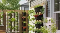 7 Model Halaman Belakang Rumah Kecil dengan Kebun Hidroponik Modern, Solusi Hijau Lahan Terbatas