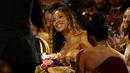Beyonce tersenyum saat menghadiri Penghargaan Grammy Awards 2023 di Los Angeles pada Minggu, 5 Februari 2023. Beyonce memecahkan rekor sebagai musisi yang punya piala Grammy paling banyak sepanjang masa. (AP Photo/Chris Pizzello)