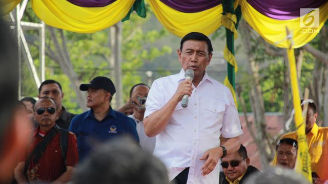 Wiranto Pimpin Kampanye Perdana Jokowi - Amin di Gorontalo