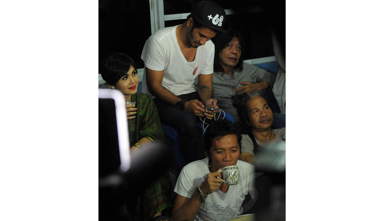 Para artis tersebut akan ikut memeriahkan Konser Salam Dua Jari di Stadion Gelora Bung Karno, Sabtu 5 Juli mendatang, Jakarta. (Liputan6.com/Faisal R Syam)