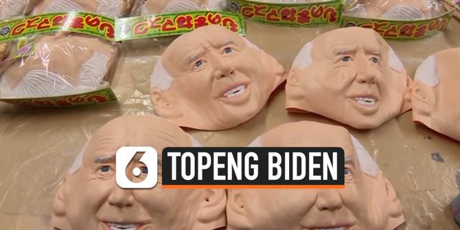 VIDEO: Terjual hingga Ribuan, Peminat Masker Joe Biden di Jepang Meningkat