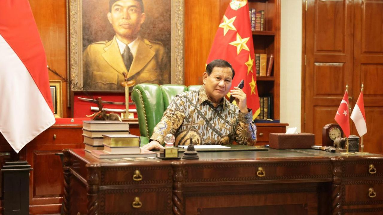 VIDEO: Prabowo Ditelepon Presiden Turki Erdogan, Wajahnya Berseri-seri Diajak Perkuat Dunia Islam