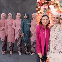 Nama-nama besar seperti anggota Geng Mamayu, kakak beradik Shireen Sungkar dan Zaskia Sungkar, hingga penyanyi muda Aaliyah Massaid turut hadir meramaikan suasana. Mereka tampil dengan gaya elegan dan memukau, memberikan warna tersendiri pada acara spesial ini. [Dok/Instagram].