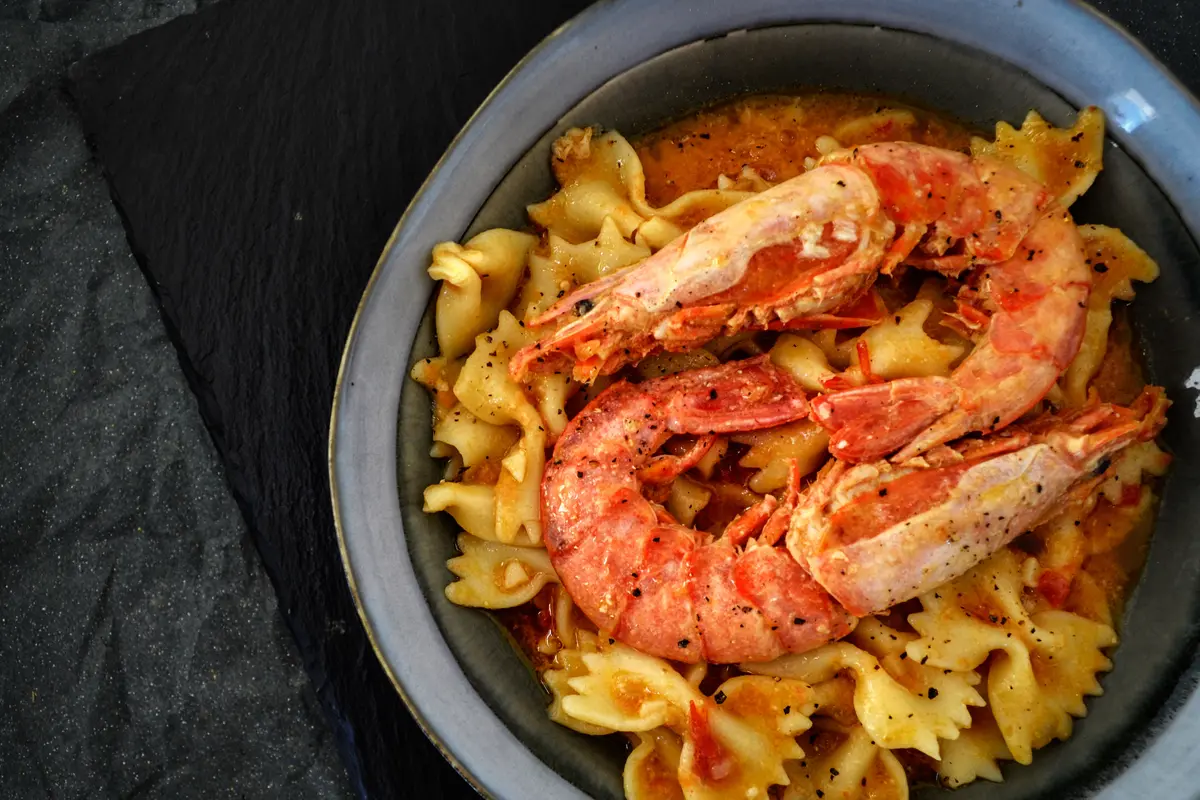 pasta udang