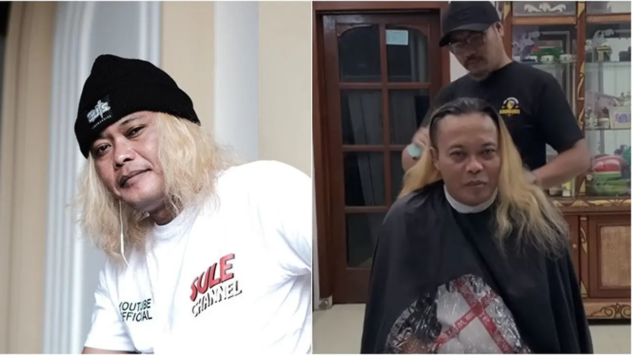 7 Potret Sule Cukur Rambut Panjang, Jadi Mirip Rizky Febian