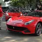 Di samping Ferrari F12berlinetta, Prestige Motorcars turut menyediakan 458 Spider dan Califronia T untuk dijajal orang berduit Indonesia. 