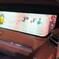 Perusahaan startup asal China, Byton, menghadirkan mobil SUV listrik dengan head-unit display touchscren berukuran 48 inci. (Mashable)