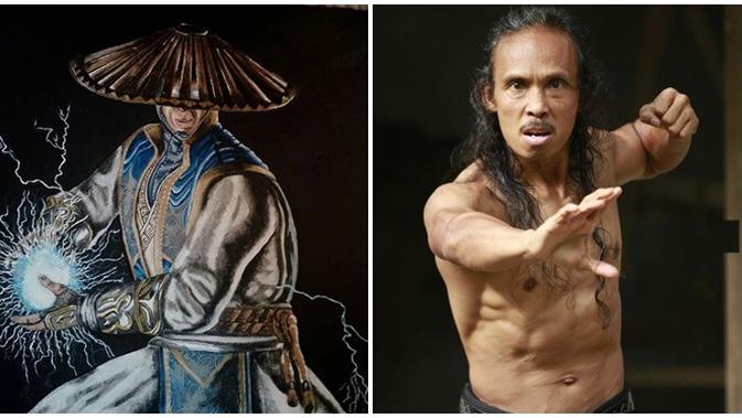 Begini Jadinya Jika 6 Karakter Mortal Kombat Diperankan Artis Indonesia (sumber:Instagram/yayanruhian dan a.josue.614)