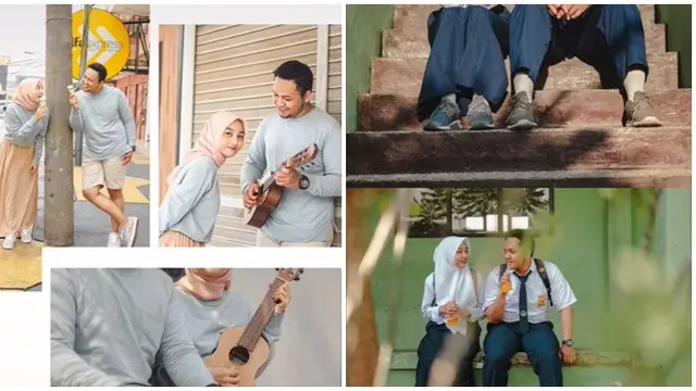 Menikah dengan Sahabat, Pria Ini Tak Bisa Tahan Tawa Ketika Cium Kening Istri