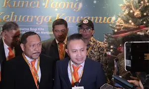 Bendahara Panitia Perayaan Natal, Tahun Baru, dan Kunci Taong Kerukunan Keluarga Kawanua (KKK) Erwin Karouw (Istimewa)