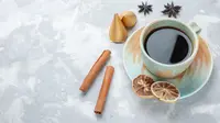 Ilustrasi kopi kayu manis (dok. Freepik.com/Kamean Aydinov)
