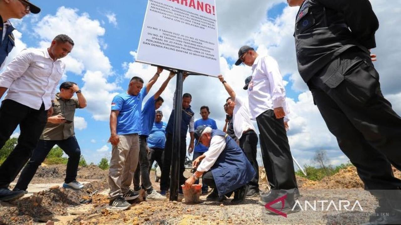 OIKN Perkuat Penegakan Hukum, Berantas Perusakan Hutan di Wilayah IKN