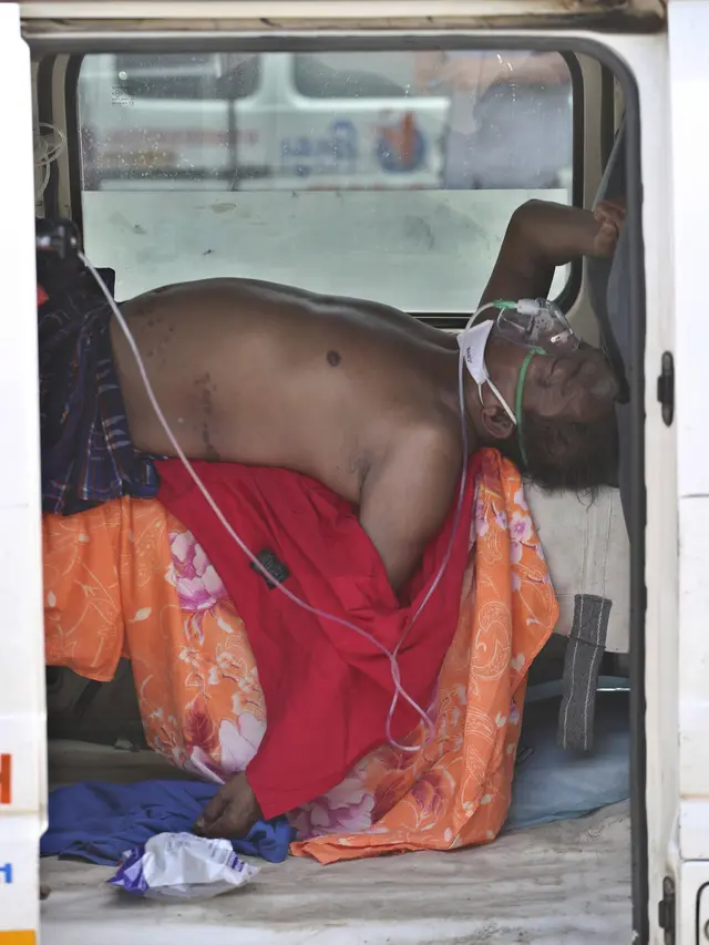 India Kekurangan Oksigen Diterjang Badai Covid-19