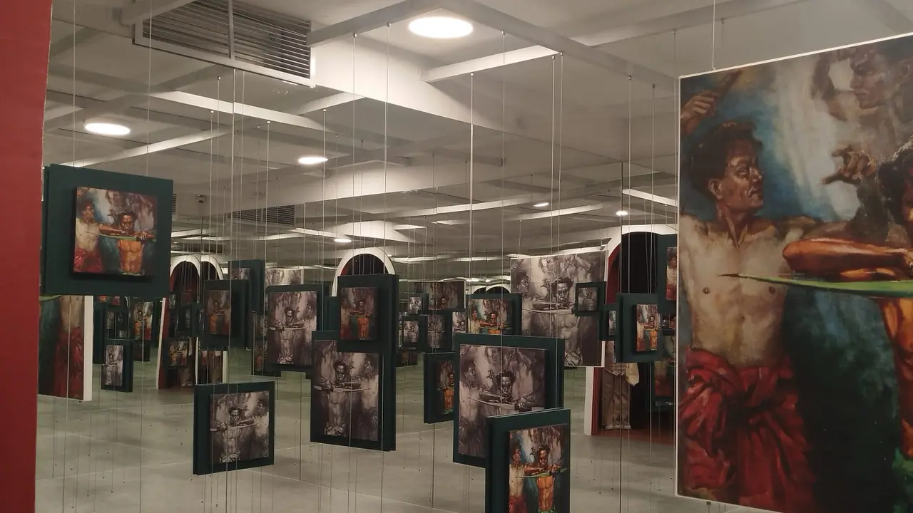 Pembukaan Pameran Henk Ngantung dalam Memperingati HUT Ke-80 RI