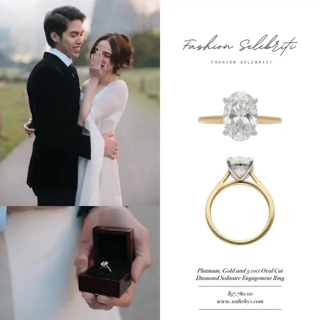 Foto Detail Cincin Syifa Hadju saat Dilamar El Rumi