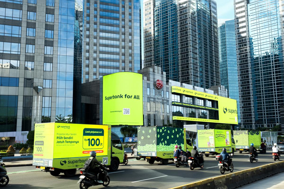 Superbank membukukan laba sebelum pajak Rp 122,4 miliar hingga November 2025. (Dok SUPA)