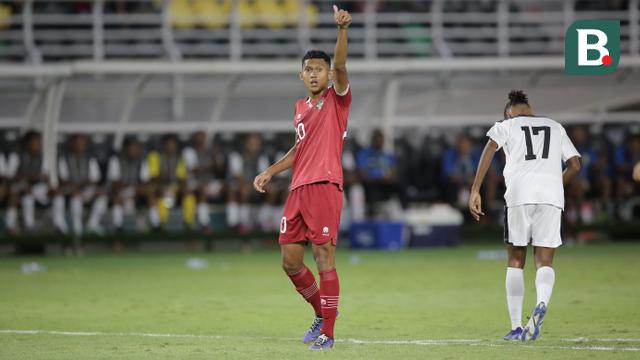 Pemain Timnas Indonesia U-20 Ginanjar Wahyu Ramadhani