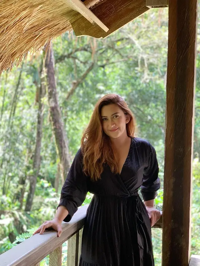 Momen Liburan Nafa Urbach di Bali, Habiskan Waktu Berdua Dengan Anak. (Sumber: Instagram/nafaurbach)