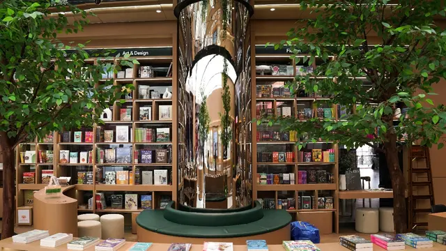 Oppo Experience Store di AEON Jakarta Garden City, Jakarta Timur, baru saja diresmikan pada Sabtu (4/11/2023). (Oppo)