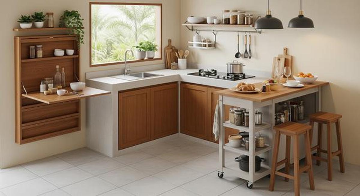 8 Ide Tata Letak Kitchen Set L-Shape untuk Dapur Kecil, Bikin Nyaman saat Masak