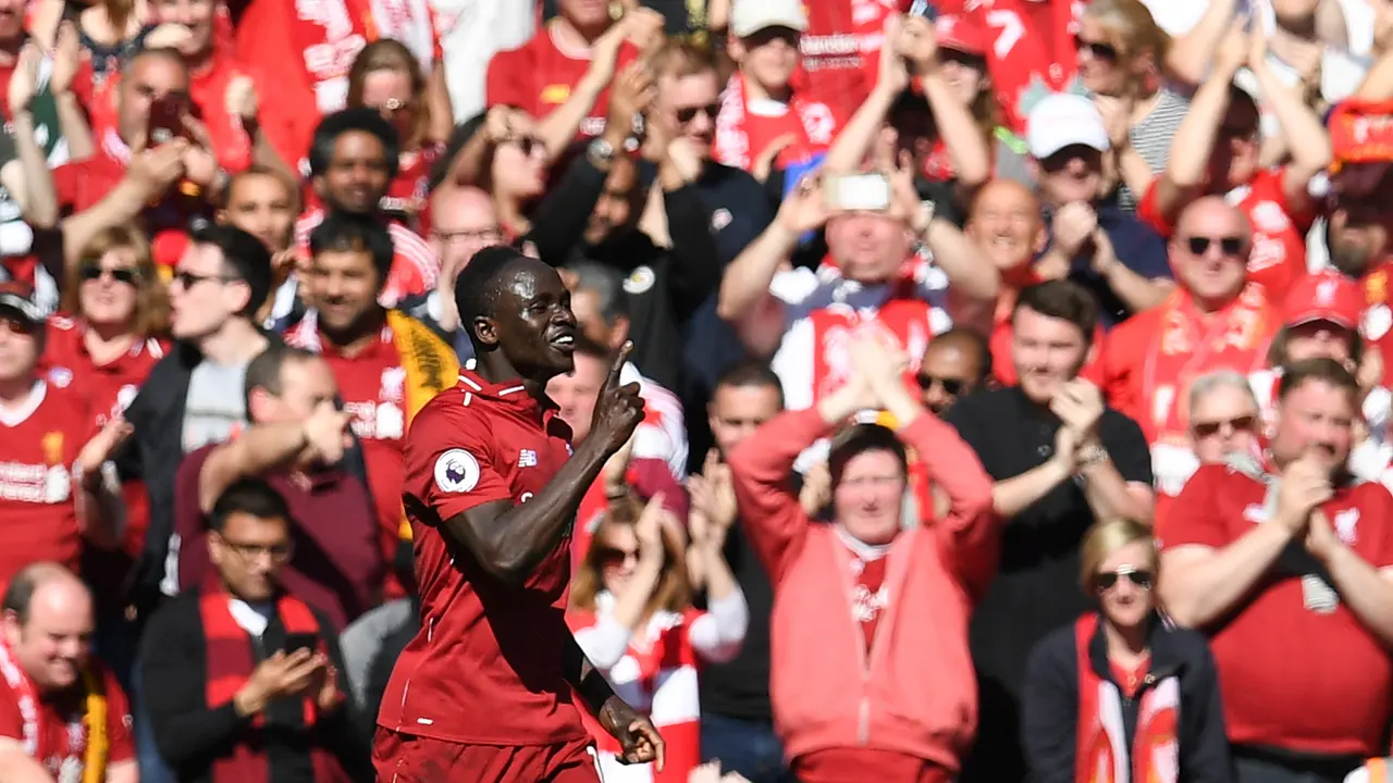 FOTO: Meski Menang Liverpool Tetap Gagal Juara Premier League