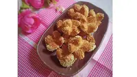 Cara Membuat Onde-Onde Ketawa Takaran Gelas, Merekah Sempurna