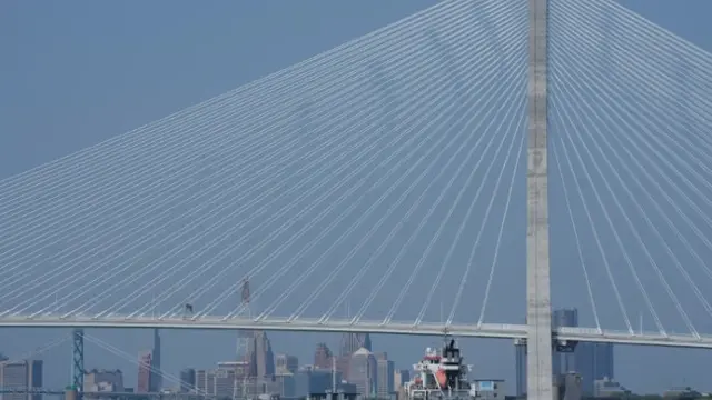 Jembatan Gordie Howe (Foto: AP/Paul Sancya)