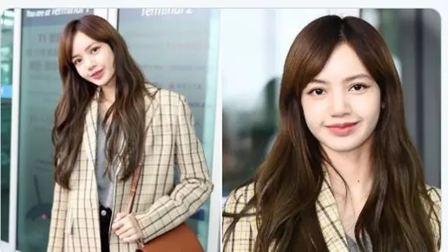 Lisa Blackpink Tanpa Poni Rambut