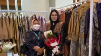 Nina Nugroho Tampilkan 8 Koleksi Terbaru Bernuansa Batik Ciwaringin Cirebon. foto: istimewa