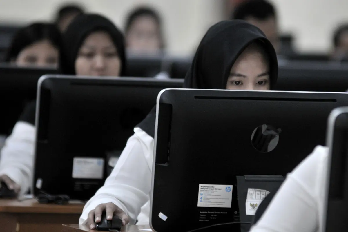 Ragam Ekspresi Para Peserta Tes CPNS