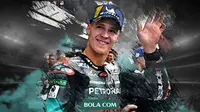 Pebalap MotoGP: Fabio Quartararo. (Bola.com/Dody Iryawan)